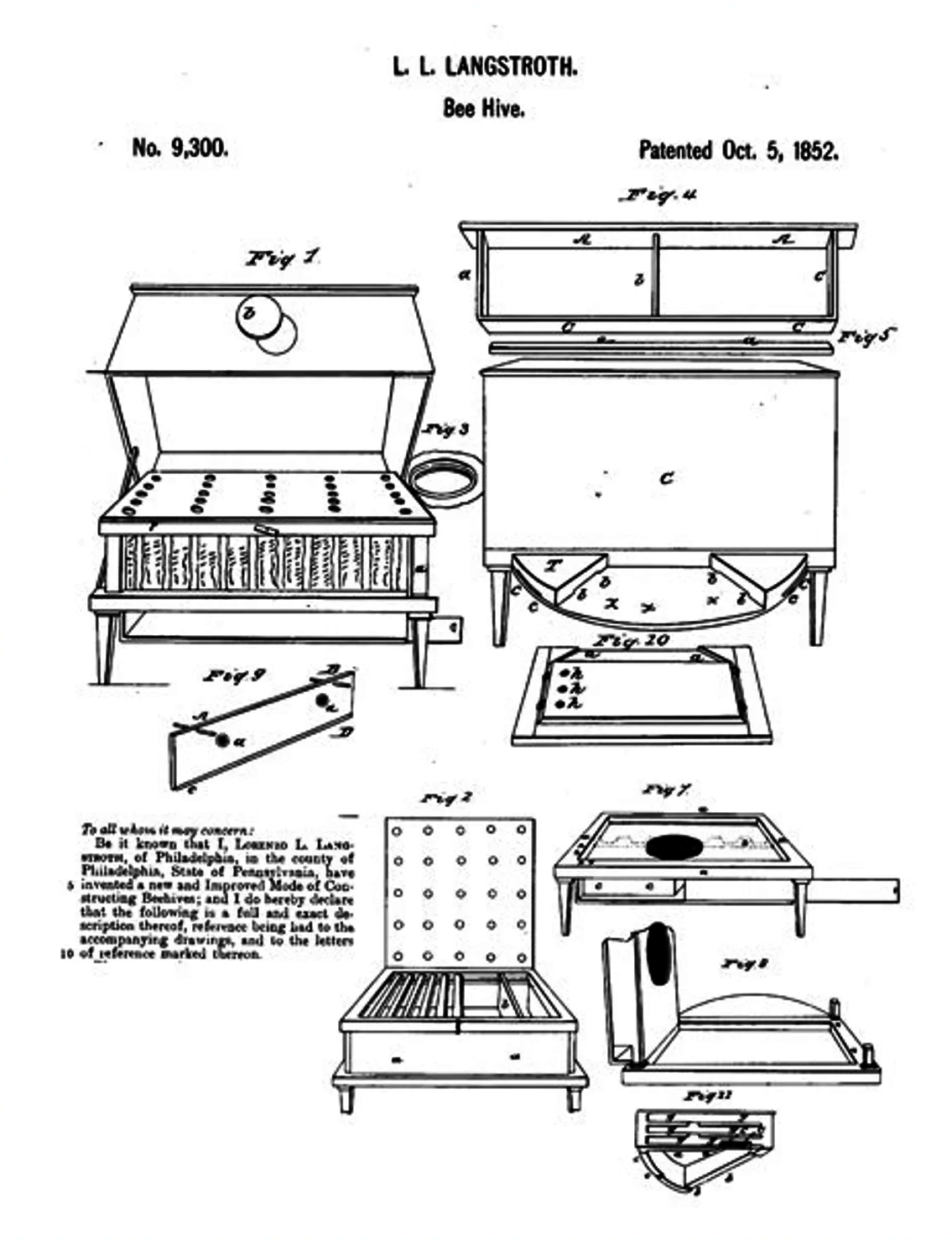 langstroth patent